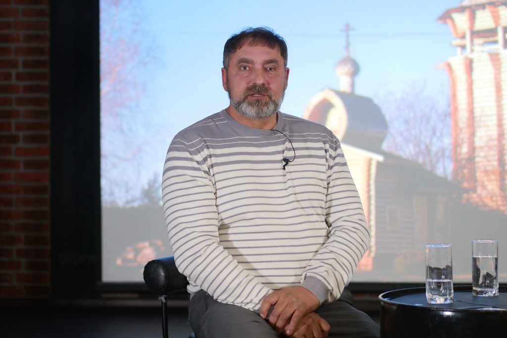 Встреча со скульптором Романом Лавриновичем