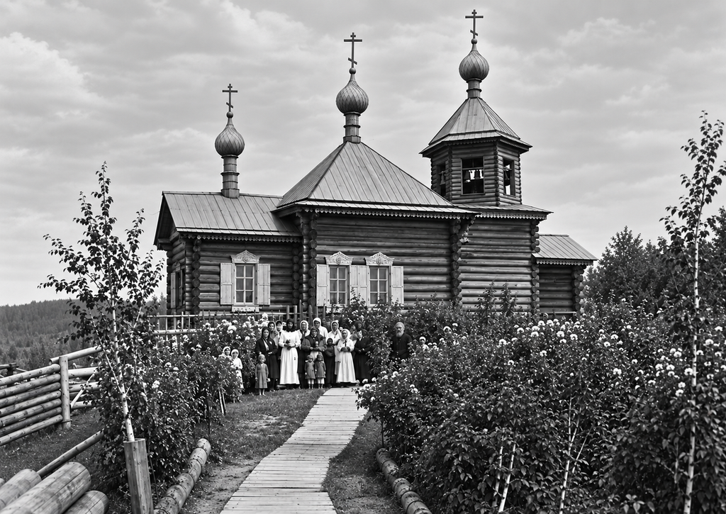 Церковь св. Василия Великого д. Бадарма