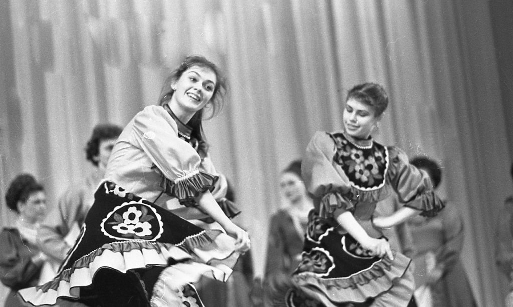 Ансамбль «Сибиряк» в Усть-Илимске, 1990 г.