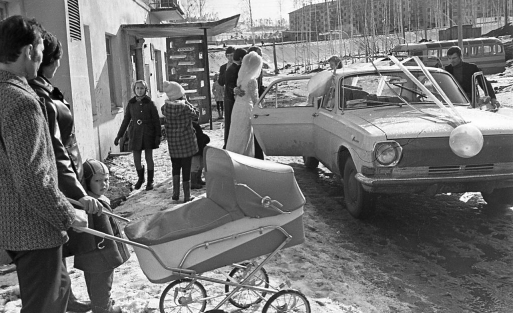 В Усть-Илимске, 1970 г.