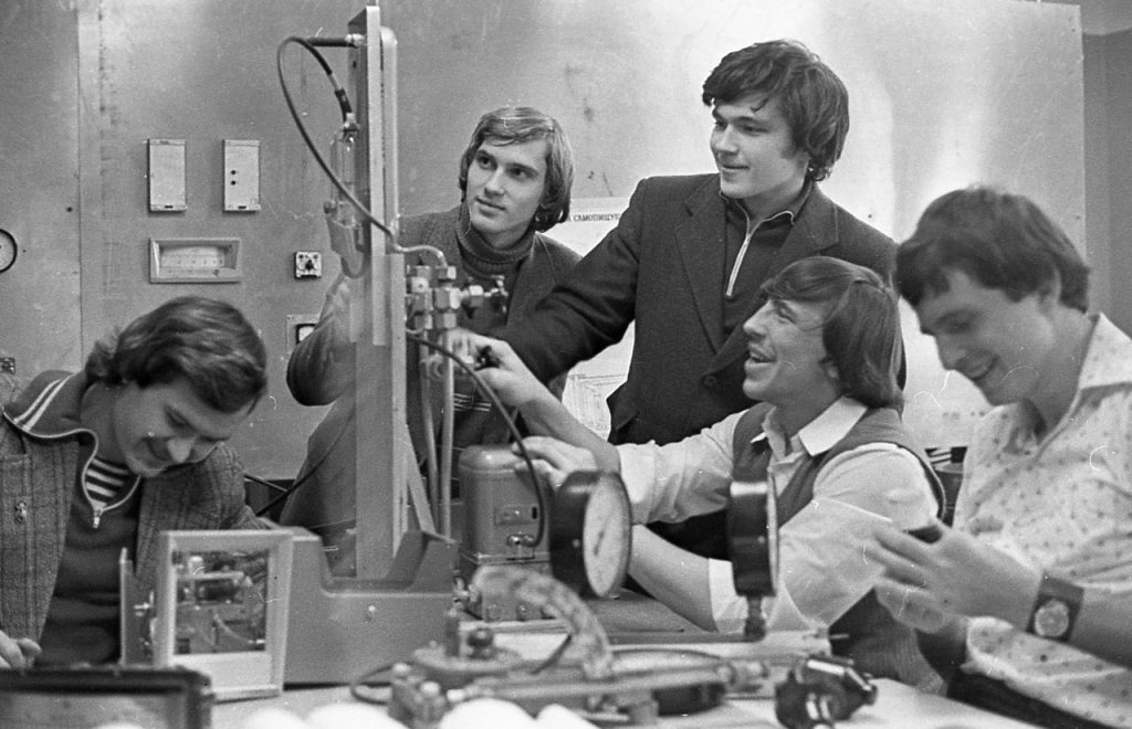 ПТУ-1 лесохимиков в Усть-Илимске, 1972 г.