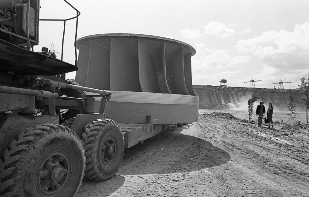 Рабочие колеса турбин для Усть-Илимской ГЭС, 1964 г.