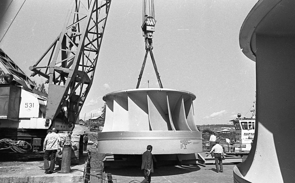 Рабочие колеса турбин для Усть-Илимской ГЭС, 1964 г.