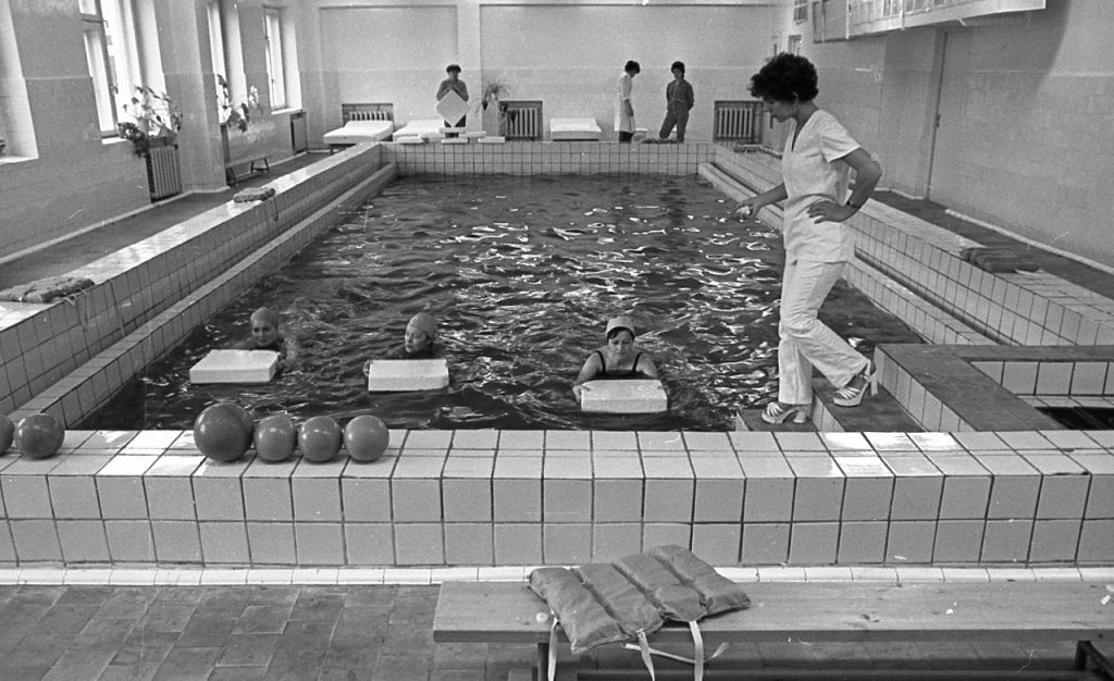 Усть-Илимск. Бассейн ЛПК, 1980 г.