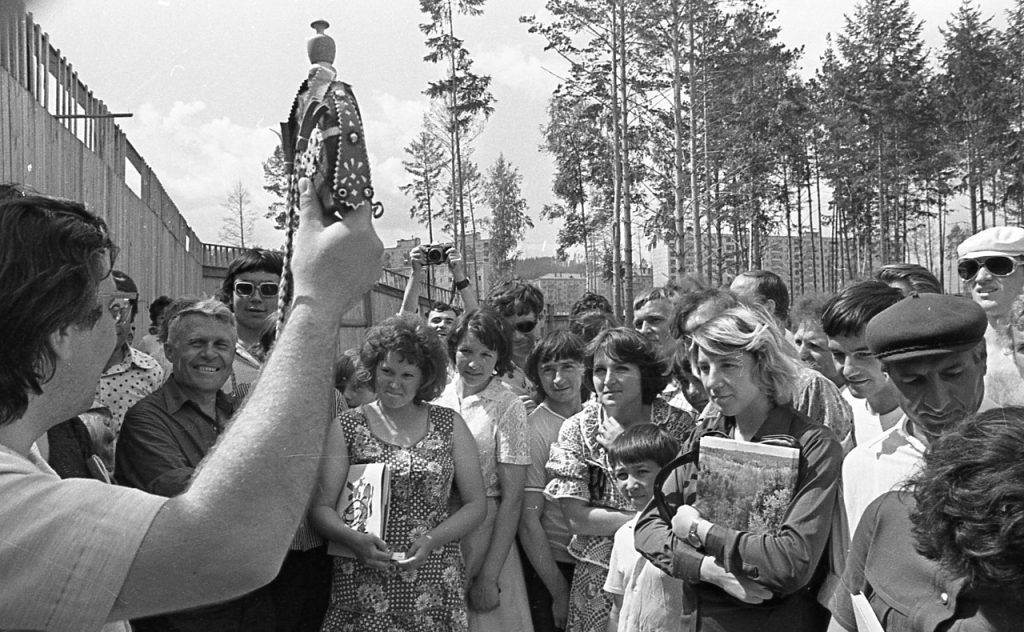 Усть-Илимск. Фестиваль интеротрядов, 1977 г.