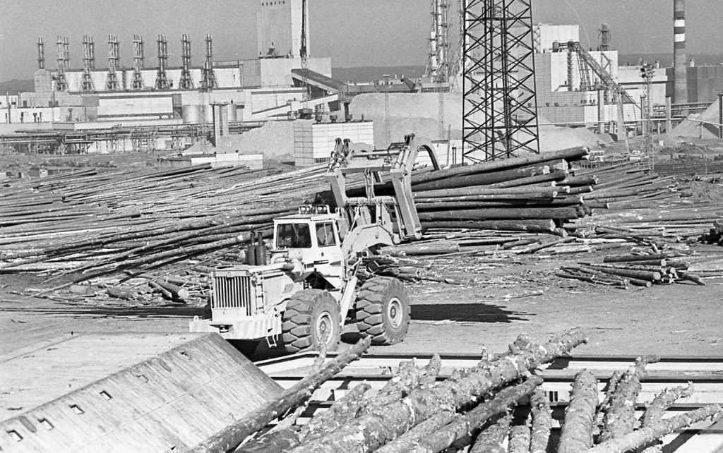 Усть-Илимский ЛПК, 1990 г.