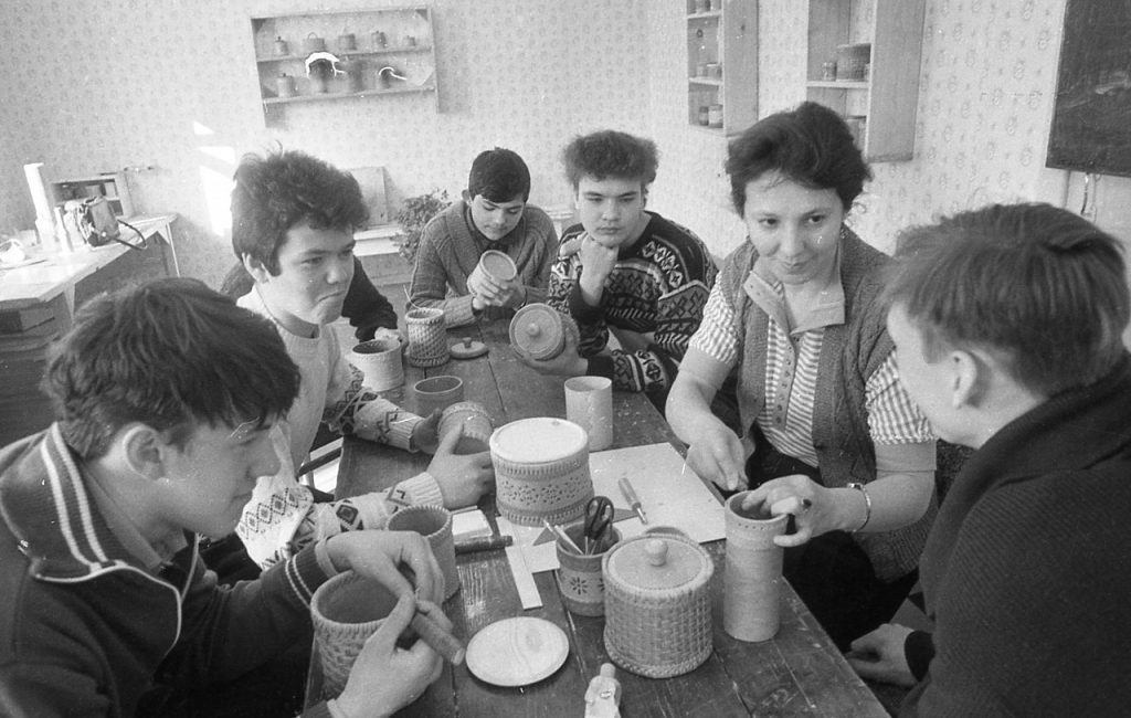 Школа народных ремесел Усть-Илимска, 1995 г.