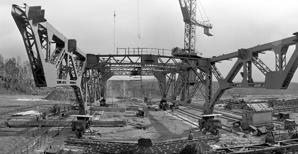 Бакенщики на Ангаре, 1964 г.