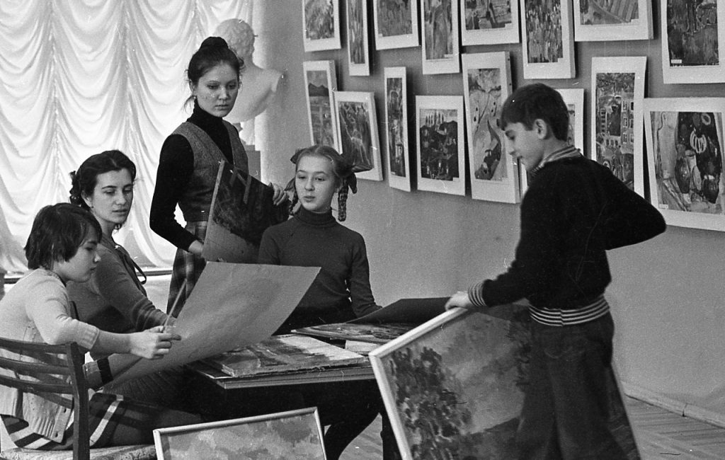 Юные художники, 1975 г.