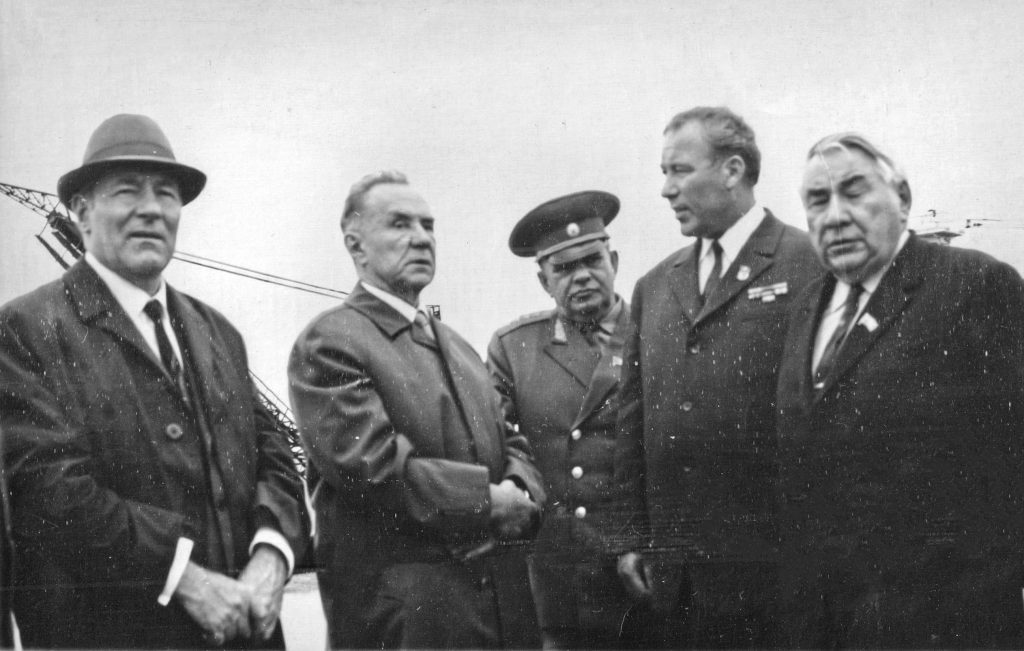 А.Н. Косыгин на ГЭС