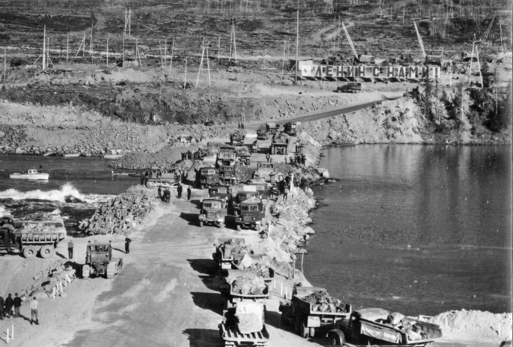 Перекрытие Ангары, 10–14 августа 1964 г.